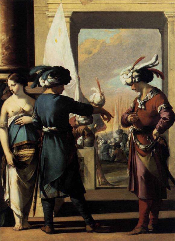 Laurent de la Hyre Cyrus Announcing to Araspas that Panthea Has Obtained His Pardon